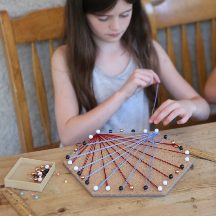 Complicated String How to Craft Cool String Art With Kids