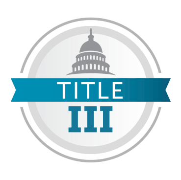 Title III of the Elementary and Secondary Education Act (ESEA)